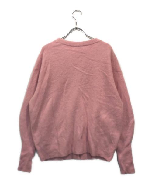 IENA（イエナ）IENA (イエナ) fluffy ファーカーディガン ピンク サイズ:-の古着・服飾アイテム