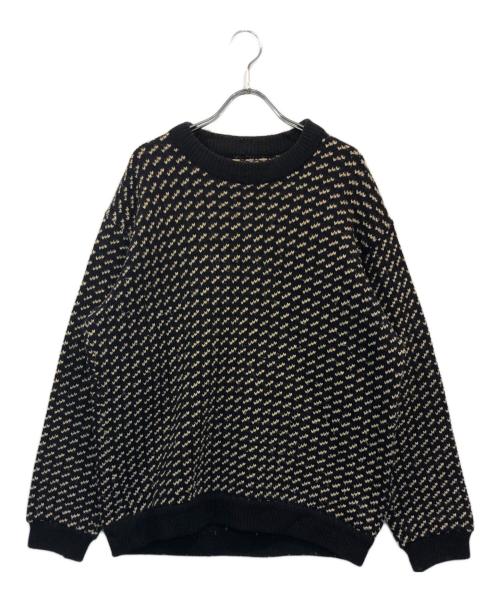 L.L.Bean（エルエルビーン）L.L.Bean (エルエルビーン) バーズアイニット ネイビー サイズ:SIZE XLの古着・服飾アイテム