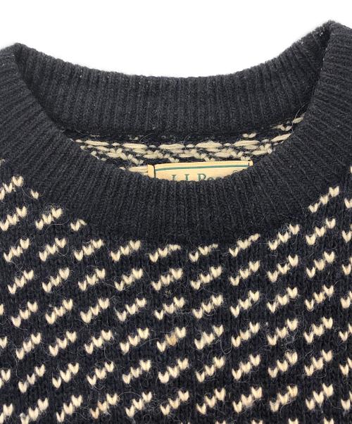 L.L.Bean（エルエルビーン）L.L.Bean (エルエルビーン) バーズアイニット ネイビー サイズ:SIZE XLの古着・服飾アイテム