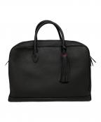 ACATEアカーテ）の古着「タッセルブリーフケース/LAVORO」｜ブラック