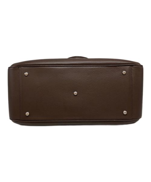 PELLE MORBIDA（ペッレモルビダ）PELLE MORBIDA (ペッレモルビダ) フラップトートバッグ ブラウンの古着・服飾アイテム