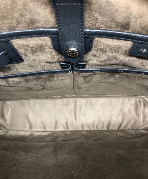 PELLE MORBIDA（ペッレモルビダ）PELLE MORBIDA (ペッレモルビダ) ブリーフバッグ ネイビーの古着・服飾アイテム