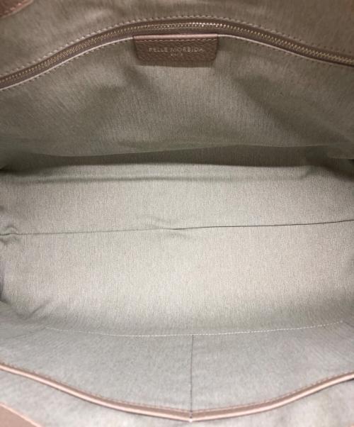 PELLE MORBIDA（ペッレモルビダ）PELLE MORBIDA (ペッレモルビダ) Coloreトートバッグ ベージュの古着・服飾アイテム