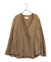NOBLE ELENI（ノーブルエルニ）の古着「ライトクロスジャケット」｜カーキ