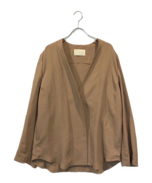 NOBLE ELENI（ノーブルエルニ）NOBLE ELENI (ノーブルエルニ) ライトクロスジャケット カーキ サイズ:38の古着・服飾アイテム