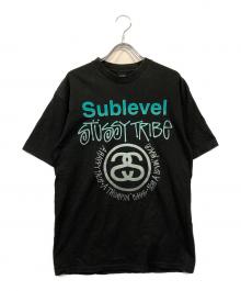 stussy（ステューシー）の古着「Sublevel Japan Tour Tシャツ」｜ブラック
