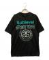 stussy（ステューシー）の古着「Sublevel Japan Tour Tシャツ」｜ブラック