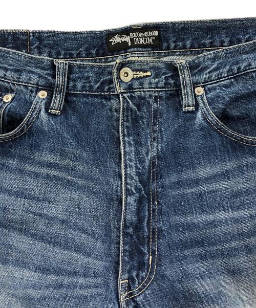 stussy（ステューシー）stussy (ステューシー) バックロゴデニムパンツ ブルー サイズ:36の古着・服飾アイテム