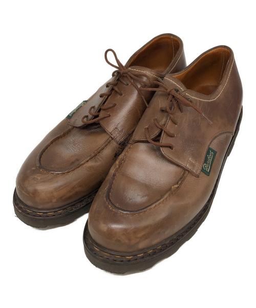 PARABOOT（パラブーツ）PARABOOT (パラブーツ) APRES SEIZE TAKESHI YAJIMA (タケシキジマ) 別注シャンボードUチップシューズ ブラウン サイズ:82/1の古着・服飾アイテム