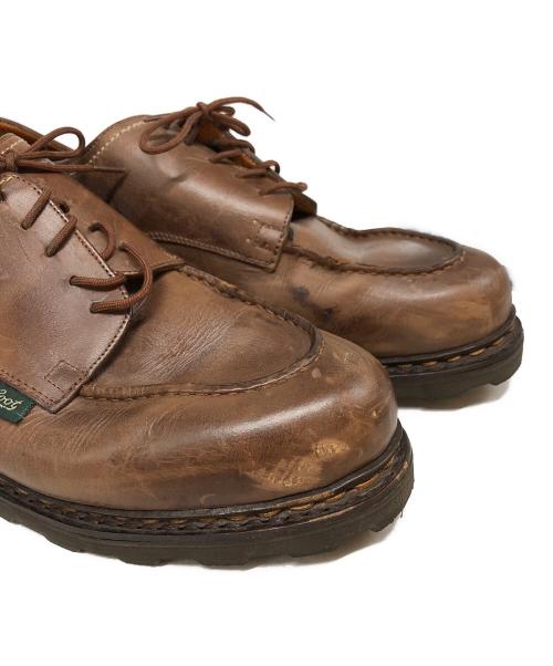 PARABOOT（パラブーツ）PARABOOT (パラブーツ) APRES SEIZE TAKESHI YAJIMA (タケシキジマ) 別注シャンボードUチップシューズ ブラウン サイズ:82/1の古着・服飾アイテム