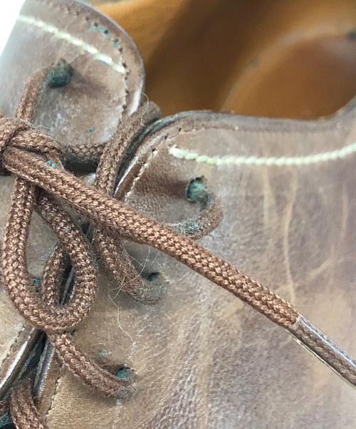 PARABOOT（パラブーツ）PARABOOT (パラブーツ) APRES SEIZE TAKESHI YAJIMA (タケシキジマ) 別注シャンボードUチップシューズ ブラウン サイズ:82/1の古着・服飾アイテム