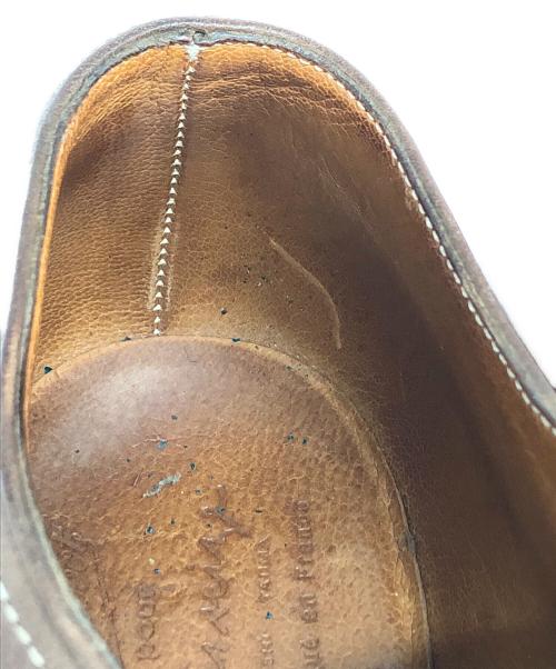 PARABOOT（パラブーツ）PARABOOT (パラブーツ) APRES SEIZE TAKESHI YAJIMA (タケシキジマ) 別注シャンボードUチップシューズ ブラウン サイズ:82/1の古着・服飾アイテム