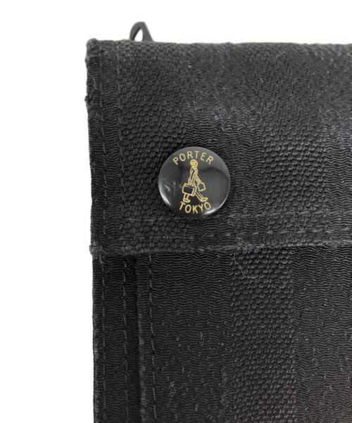 PORTER（ポーター）PORTER (ポーター) タンゴブラックウォレット ブラックの古着・服飾アイテム