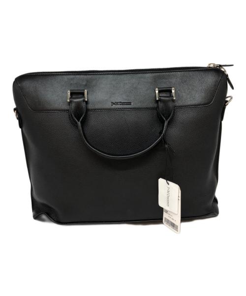 J&M DAVIDSON（ジェイ＆エム デヴィッドソン）J&M DAVIDSON (ジェイ＆エム デヴィッドソン) カーフレザー ブリーフケース ブラックの古着・服飾アイテム