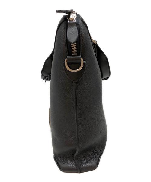 J&M DAVIDSON（ジェイ＆エム デヴィッドソン）J&M DAVIDSON (ジェイ＆エム デヴィッドソン) カーフレザー ブリーフケース ブラックの古着・服飾アイテム