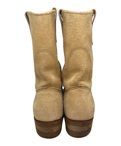 RED WING（レッドウィング）RED WING (レッドウィング) スエードペコスブーツ ベージュ サイズ:7 2/1の古着・服飾アイテム