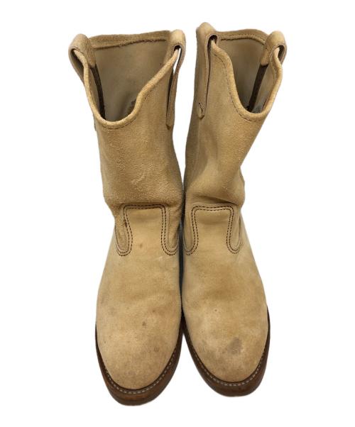 RED WING（レッドウィング）RED WING (レッドウィング) スエードペコスブーツ ベージュ サイズ:7 2/1の古着・服飾アイテム