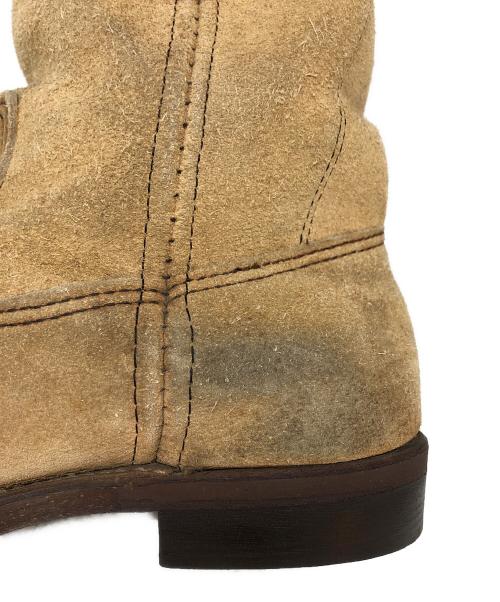 RED WING（レッドウィング）RED WING (レッドウィング) スウェードペコスブーツ ベージュ サイズ:7　2/1Eの古着・服飾アイテム