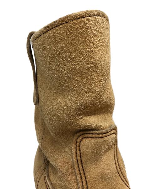 RED WING（レッドウィング）RED WING (レッドウィング) スウェードペコスブーツ ベージュ サイズ:7　2/1Eの古着・服飾アイテム