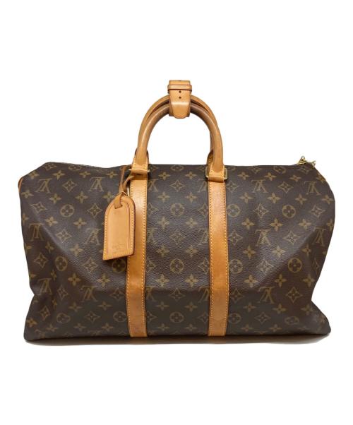 LOUIS VUITTON（ルイ ヴィトン）LOUIS VUITTON (ルイ ヴィトン) トラベルバッグ ブラウンの古着・服飾アイテム