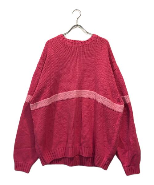 SUPREME（シュプリーム）Supreme (シュプリーム) 25SSトーナルアップリケセーター ピンク サイズ:SIZE XLの古着・服飾アイテム