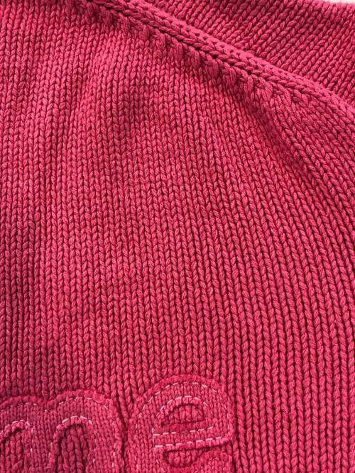 SUPREME（シュプリーム）Supreme (シュプリーム) 25SSトーナルアップリケセーター ピンク サイズ:SIZE XLの古着・服飾アイテム