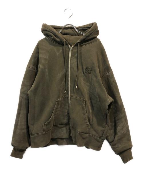 NOTSONORMAL（ノットソーノーマル）NOTSONORMAL (ノットソーノーマル) ジップパーカー グリーン サイズ:Lの古着・服飾アイテム