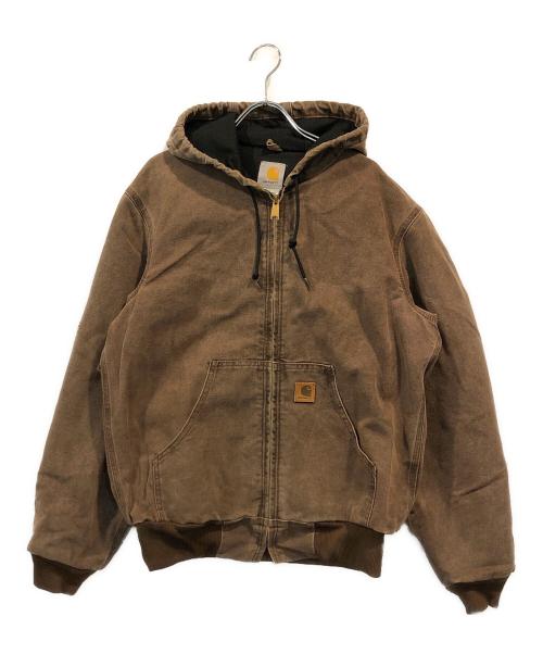 CarHartt（カーハート）CarHartt (カーハート) オールドアクティブジャケット ブラウン サイズ:SIZE Sの古着・服飾アイテム
