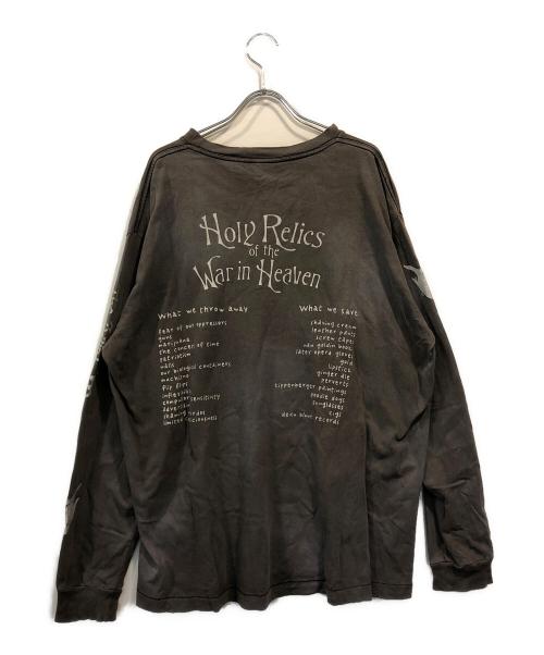 SAINT MICHAEL（セントマイケル）SAINT MICHAEL (セントマイケル) 21AW/LS TEE SATAN グレー サイズ:Lの古着・服飾アイテム