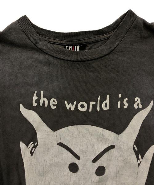 SAINT MICHAEL（セントマイケル）SAINT MICHAEL (セントマイケル) 21AW/LS TEE SATAN グレー サイズ:Lの古着・服飾アイテム