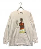 stussy×FPARステューシー×エフピーエーアール）の古着「オールドロングスリーブTシャツ」｜ホワイト