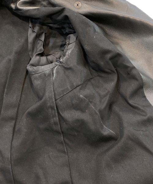 hysterics（ヒステリックス）hysterics (ヒステリックス) ラムレザーフラットカラーダブルライダースコート ブラック サイズ:SIZE Freeの古着・服飾アイテム