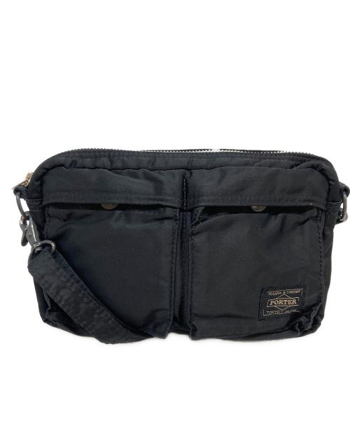 PORTER（ポーター）PORTER (ポーター) タンカーショルダーバッグ ブラックの古着・服飾アイテム