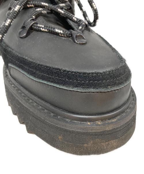 FORSOMEONE（フォーサムワン）FORSOMEONE (フォーサムワン) レースアップブーツ ブラック サイズ:-の古着・服飾アイテム