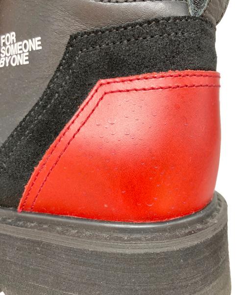 FORSOMEONE（フォーサムワン）FORSOMEONE (フォーサムワン) レースアップブーツ ブラック サイズ:-の古着・服飾アイテム