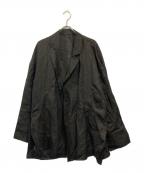 ENFOLDエンフォルド）の古着「リネンテーラードジャケット」｜ブラック