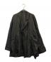 ENFOLD（エンフォルド）の古着「リネンテーラードジャケット」｜ブラック