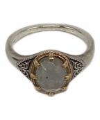 ageteアガット）の古着「シルバー・K10ベリルリング」｜シルバー(色)