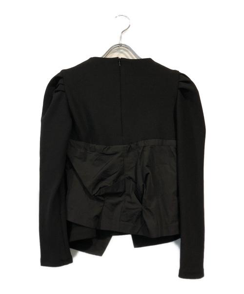 UN3D.（アンスリード）UN3D. (アンスリード) ドッキングカットソー ブラック サイズ:36の古着・服飾アイテム