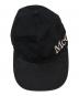 中古・古着 ALEXANDER McQUEEN (アレキサンダーマックイーン) 刺繍キャップ ブラック サイズ:L：10000円