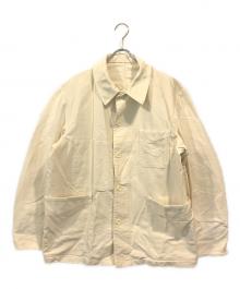 COLINA（コリーナ）の古着「モールスキンカバーオール」｜アイボリー