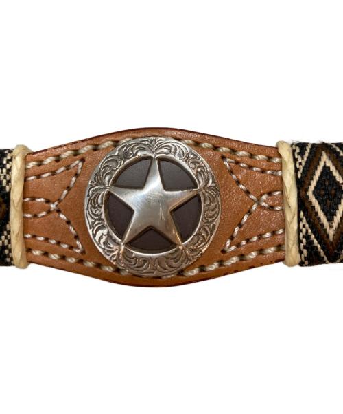 TONY LAMA（トニーラマ）TONY LAMA (トニーラマ) ハートバックルウエスタンベルト ブラウン サイズ:36の古着・服飾アイテム