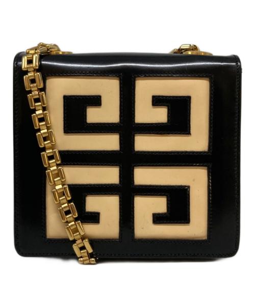 GIVENCHY（ジバンシィ）GIVENCHY (ジバンシィ) チェーンショルダーバッグ ブラックの古着・服飾アイテム