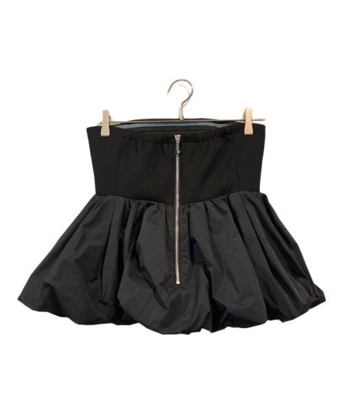 sheller（シェリエ）sheller (シェリエ) バルーンシルエットビスチェ ブラック サイズ:FREEの古着・服飾アイテム