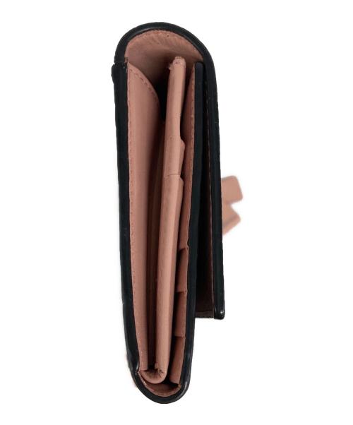MCM（エムシーエム）MCM (エムシーエム) 長財布 ブラックの古着・服飾アイテム