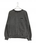 X-LARGEエクストララージ）の古着「OVERDYED RAGLAN CREWNECK SWEAT」｜グレー