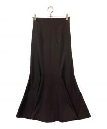 THE SHINZONE（ザ シンゾーン）の古着「STRETCH MARMAID SKIRT」｜ブラック