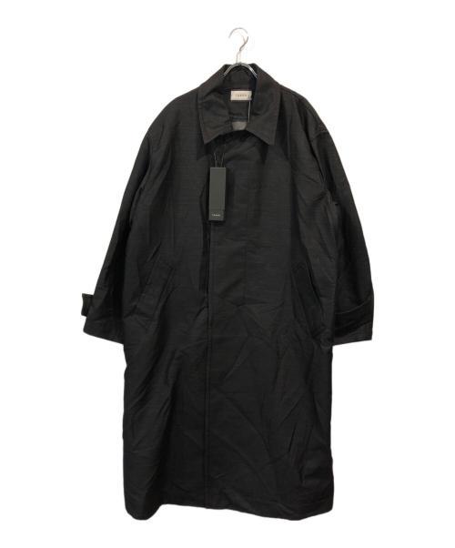 TAAKK（ターク）TAAKK (ターク) 比翼ロングコート ブラック サイズ:1の古着・服飾アイテム