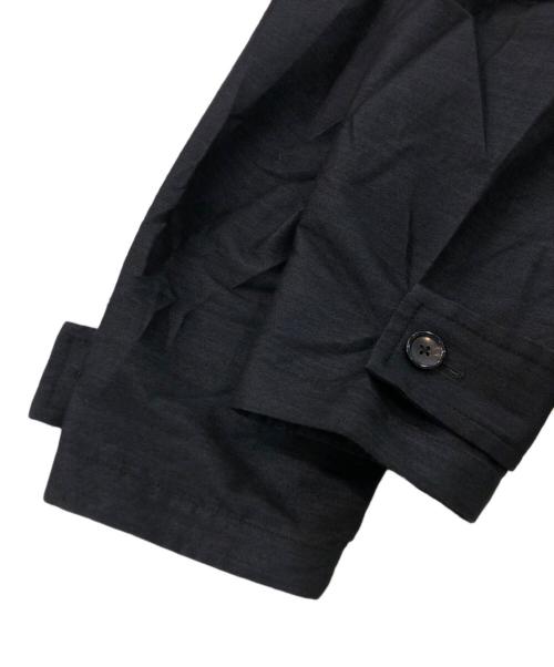 TAAKK（ターク）TAAKK (ターク) 比翼ロングコート ブラック サイズ:1の古着・服飾アイテム