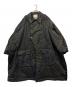 yoshio kubo（ヨシオクボ）の古着「パッチワークロングコート」｜ブラック
